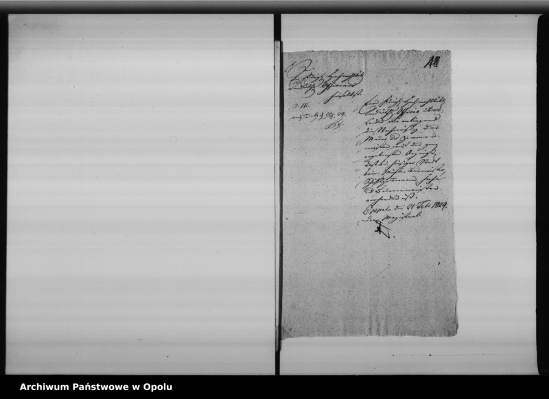 Obraz 17 z jednostki "Acta betreffend die Aufnahme und Einreichung der Gewerbe Tabelle pro 1828"