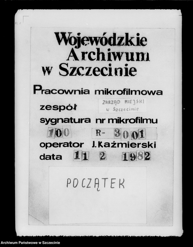 Obraz 1 z jednostki "Korespondencja dotycząca portu szczecińskiego i wydawania przepustek"