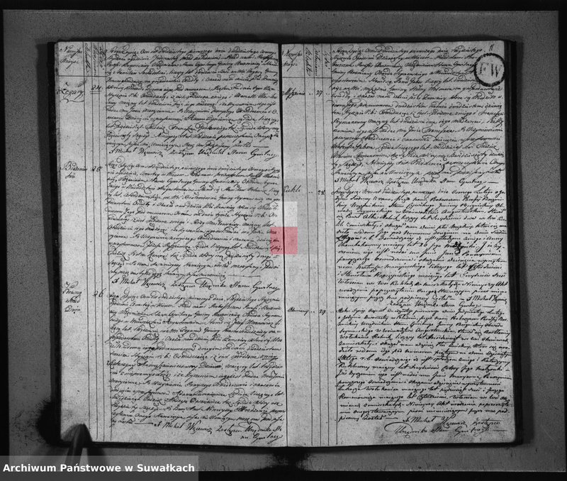 image.from.unit.number "Akta Urodzonych Gminy Berznickiey od Dnia 1-o Stycznia 1821 r."