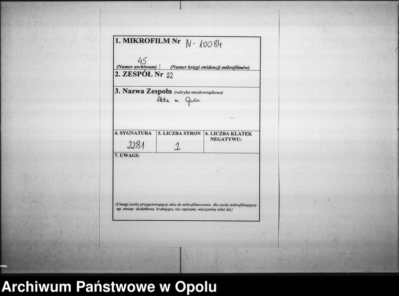 Obraz 2 z jednostki "Acta des Magistrats zu Oppeln betreffend: die Ablösung der dem hiesigen Bäcker-Mittel gehörenden Bäckerbankgerechtigkeit sub Nro 19"