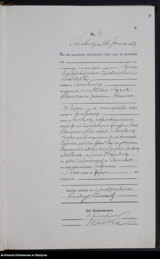 image.from.unit.number "Sterbe-Haupt-Register Nr 1 -172"