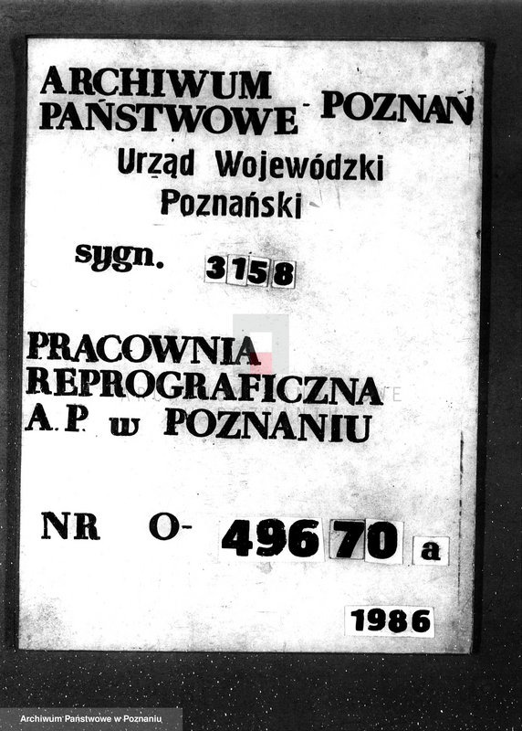 Obraz 1 z jednostki "Kom. Ochrony Lasów /Nadzór nad gospodarką leśną sprawy ogólne/"