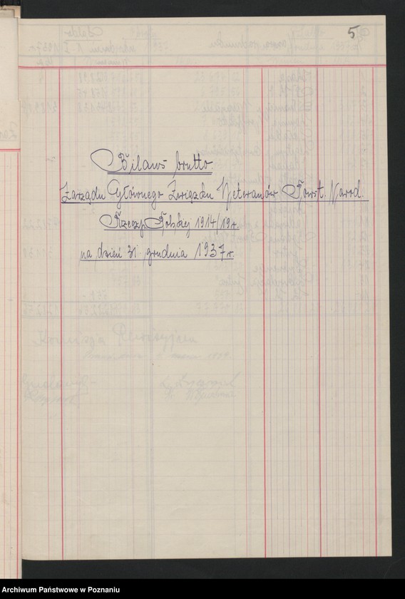 Obraz 8 z jednostki "Bilanse za 1937 i 1938 r. Związku Weteranów Powstań Narodowych i Związku Powstańców Wielkopolskich."