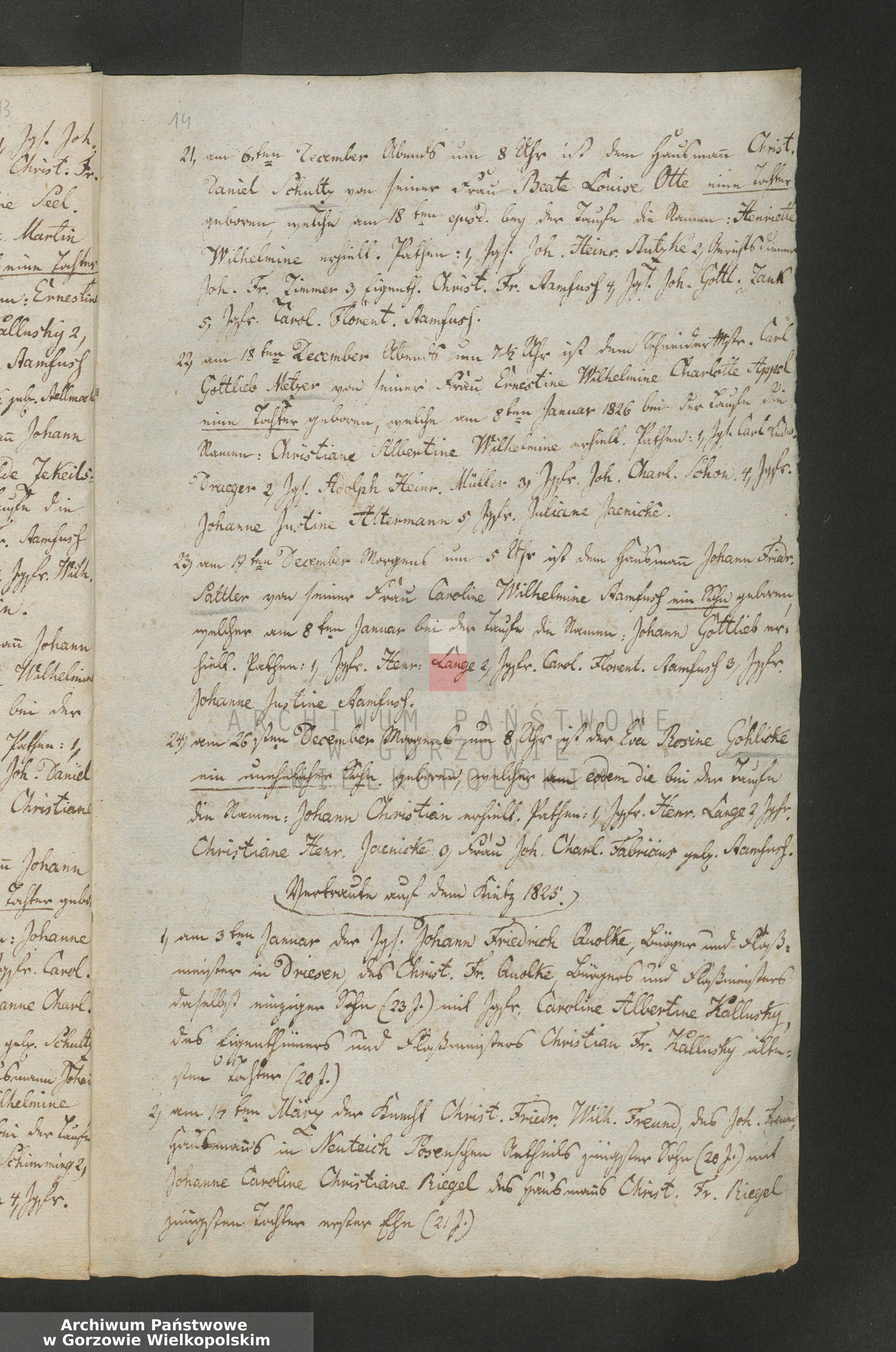 Skan z jednostki: Kirchenbuch-Duplikate Kietz