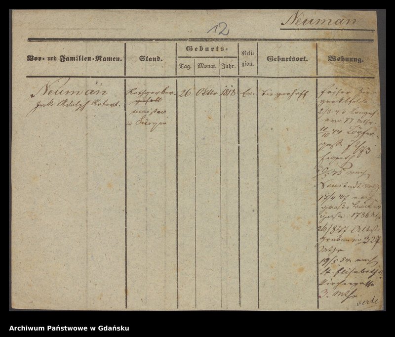 image.from.unit.number "Karty meldunkowe: Neumann Ida - Nicke"