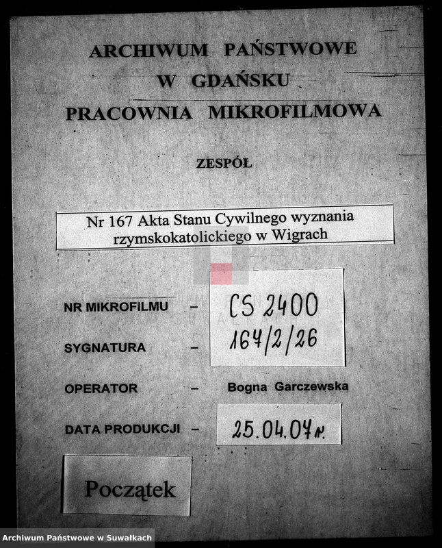 image.from.unit.number "Anneksa do Akt Zaślubionych Parafii Wigierskiej z roku 1860"