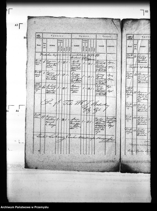 Obraz 9 z jednostki "[Kopie ksiąg metrykalnych parafii Rozdżałów z filią Korczyn (dekanat Tartaków)]"