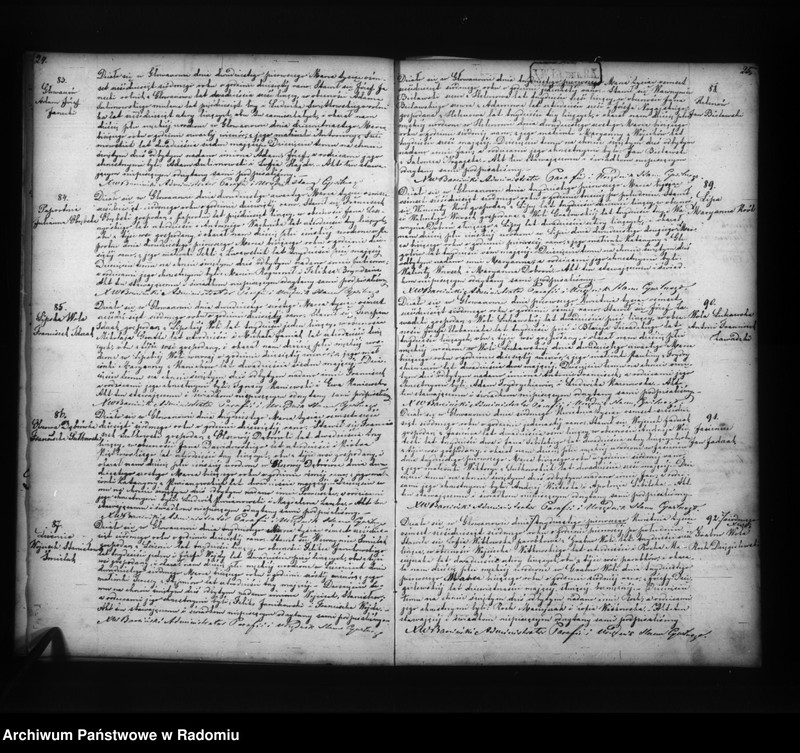 image.from.unit.number "Duplikat akt religijno cywilnych urodzonych, zaślubionych i zmarłych w parafii Głowaczów dekanacie i okręgu kozienickim w roku 1867"