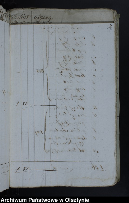 image.from.unit.number "Jahr Kirchen Rechnung der Waltersdorfschen Kirche aller Einnahme und Ausgabe wie auch Bau-Rechnung"