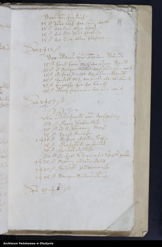 image.from.unit.number "Kirchen Rechnung des Kirchspiels Herzogswalde"
