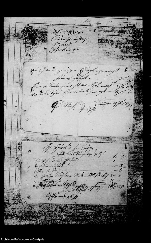 image.from.unit.number "/Schmiede-, Schlosser- u. a. Rechnungen für die Witwe Louisa Maria Gfin Lehndorff geb. v. Wallenrodt/"