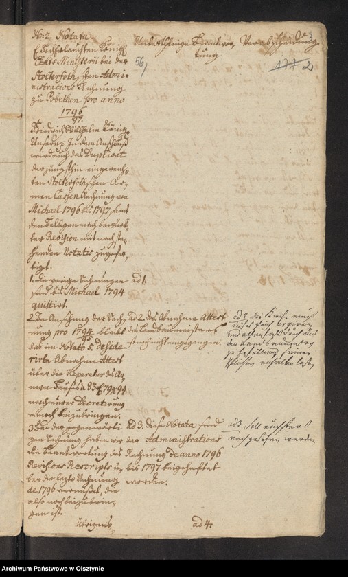 image.from.unit.number "Administrations Rechnung über des Stolterfothsche Legaten Capital und derer Intereßen deßen Einnahme und Ausgabe zu Pobethen von Michaelis 1798 bis Michaelis 1799"