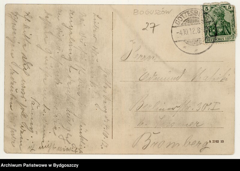 image.from.unit.number "Gottesberg i[in] Schl[Schlesien]. Hotel Glückauf"