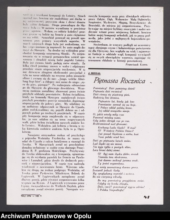 image.from.unit.number "[Kawa Franciszek "Opis działalności kompanii 3 baonu IV podgrupy Woźniaka"]"