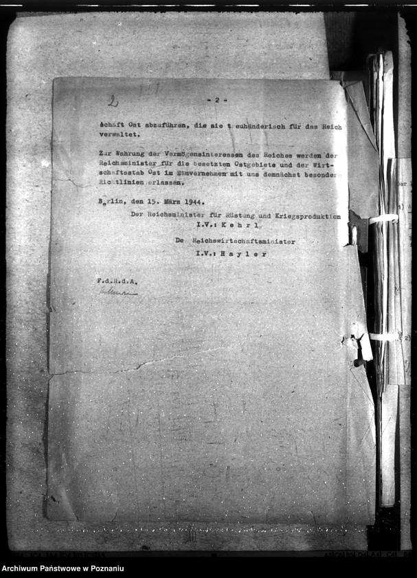 Obraz 6 z jednostki "Aktion Warschau - Hauptakten I (Łupy wojenne zdobyte podczas powstania warszawskiego"