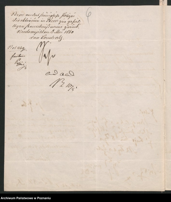 Obraz 10 z jednostki "A. betr. Privatgelehrter Hieronimus Feldmanowski aus Konin, Kreis Buk"