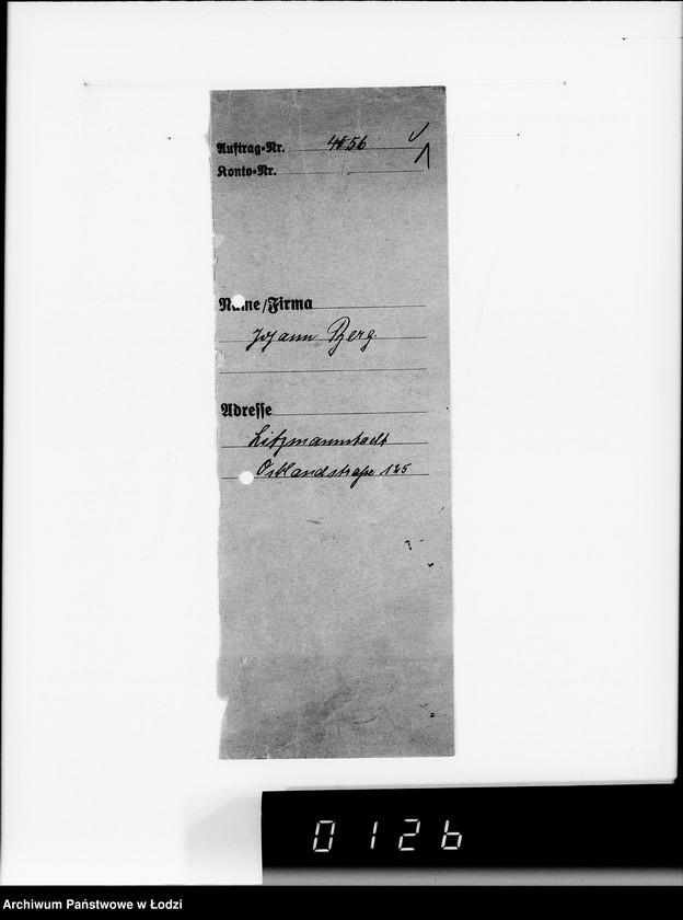 Obraz 5 z jednostki "J.Berg, O.Proppe L