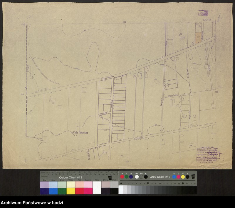 Obraz 1 z jednostki "Plan m. Łodzi 1: 2000. Sekcja SW 113"