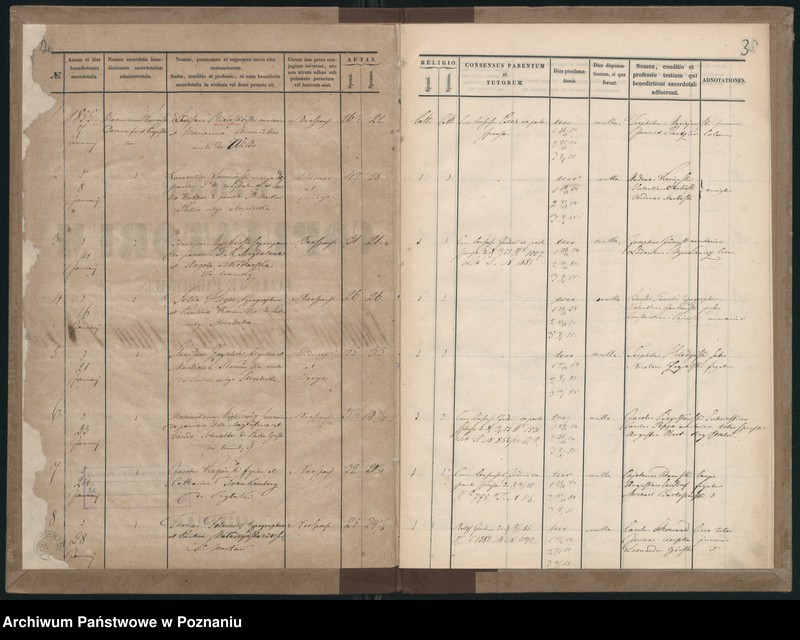 Obraz 4 z jednostki "Księga małżeństw"