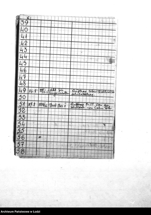 Obraz 9 z jednostki "Flurwache. Korrespondenz [Dziennik podawczy straży]"