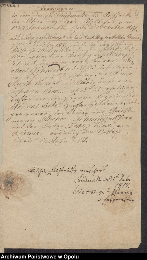 image.from.unit.number "Duplikate der Kirchen-Matrikel von Friedewalde 1817-1844 [wyznanie rzymskokatolickie]"