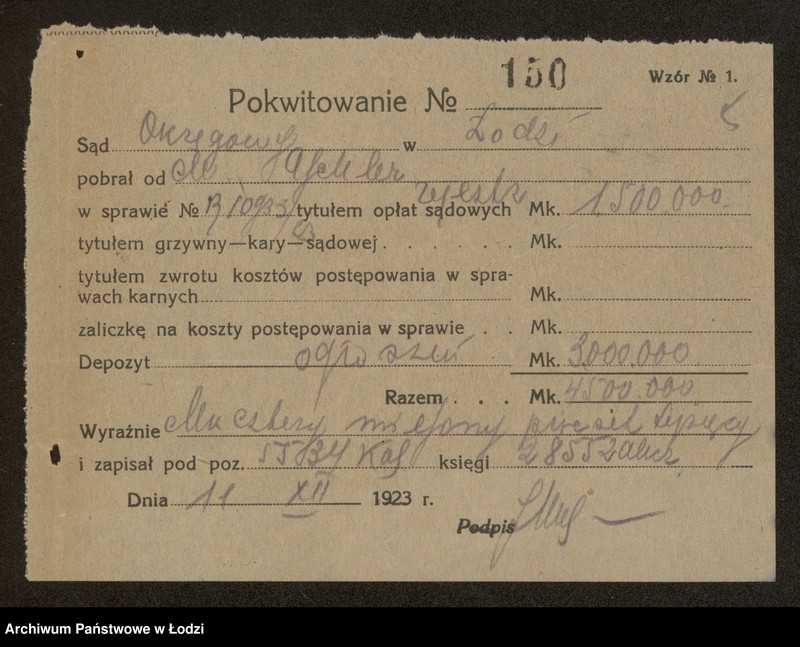 Obraz 7 z jednostki "Moryc Ajchler- sprzedaż skór"