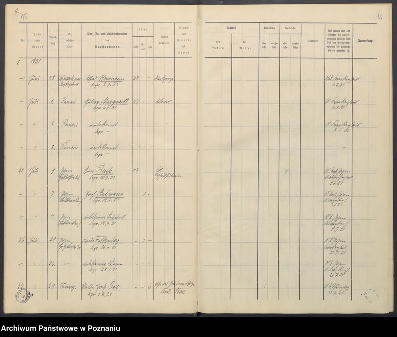 Obraz 11 z jednostki "Sterbenbuch"