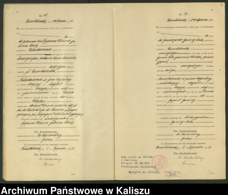 Obraz 13 z jednostki "[Księga urodzeń]"