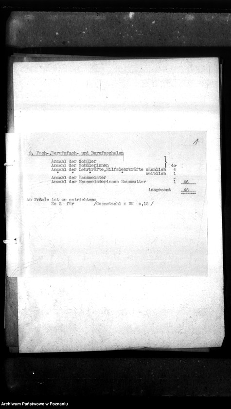 Obraz 5 z jednostki "Unfall und Haftpflichtversicherung Schüler und Lehrkräfte. [Sprawy ubezpieczeniowe]."