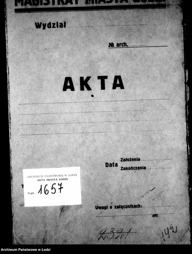 Obraz 4 z jednostki "Akta tyczące się organizacji szkoły elementarnej"