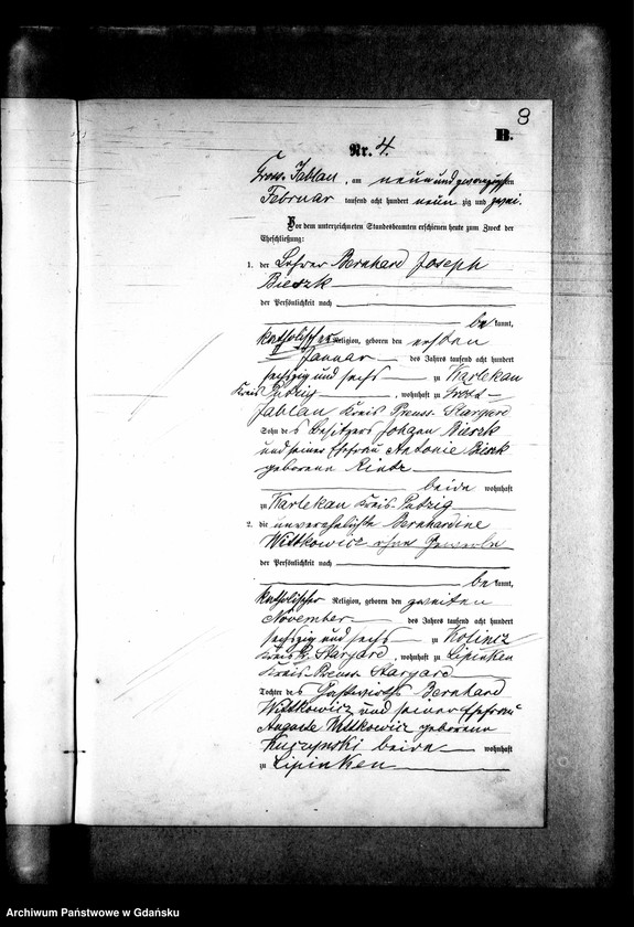 image.from.unit.number "Księga małżeństw"
