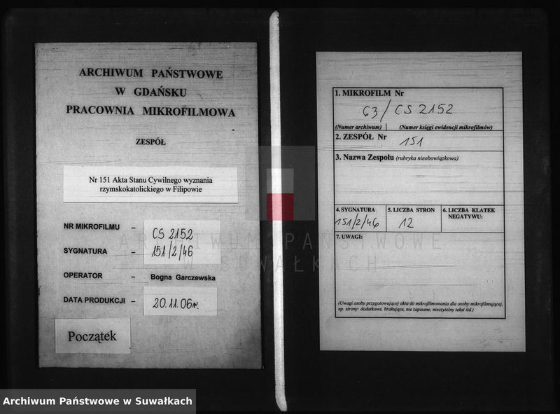 image.from.unit.number "Dokumenta o brakosočetaniu s 1901 goda Filipovskogo Rimsko Katoličeskogo prichoda"