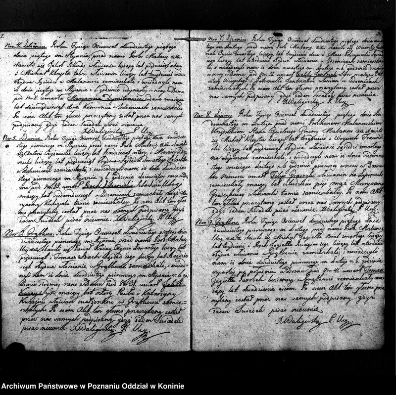 Obraz z jednostki "Akta zejścia"