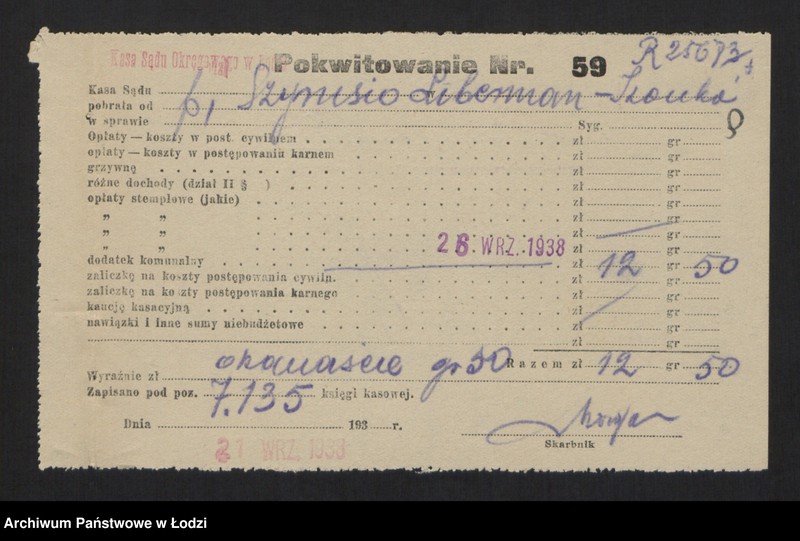 Obraz 11 z jednostki "Iwonka- Szymsio Liberman- wyrób i sprzedaż cukrów i czekolady"