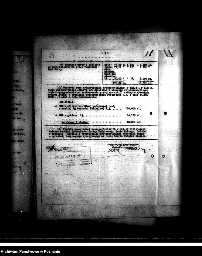 Obraz 16 z jednostki "Majątek Krusza Wielka bI Niemojewko nabycie nieruchomości w trybie art. 8 ustawy o wykonaniu reformy rolnej"