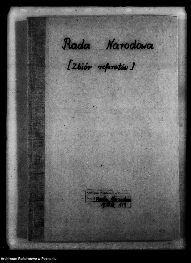 Obraz 4 z jednostki "Zbiór referatów między innymi "Plebiscyt a młodzież akademicka", "Praca społeczna młodzieży akademickiej w Anglii", "Równość a postępy", "Uniwersytet Lubelski" i inne."