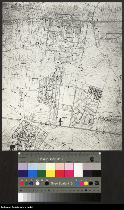 Obraz 1 z jednostki "Fragment planu miasta Łodzi. Dzielnica Stoki"