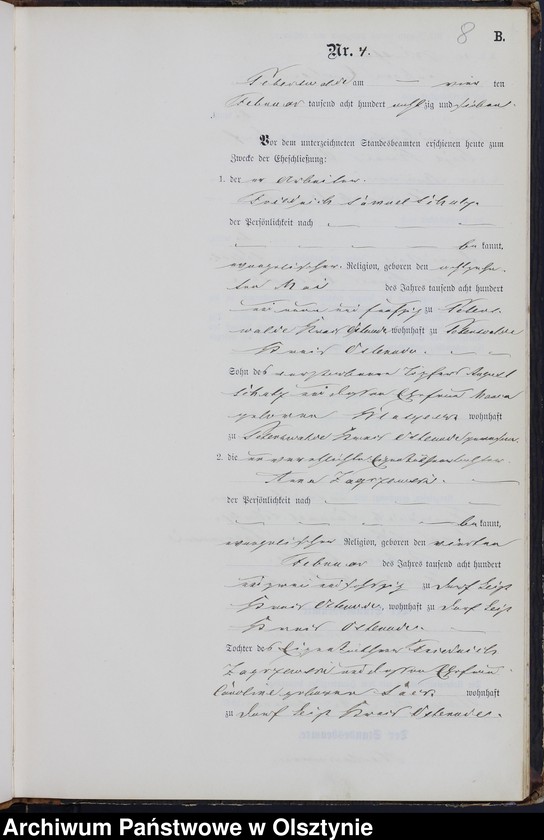 image.from.unit.number "Heiraths-Neben-Register Nr 1 - 41"