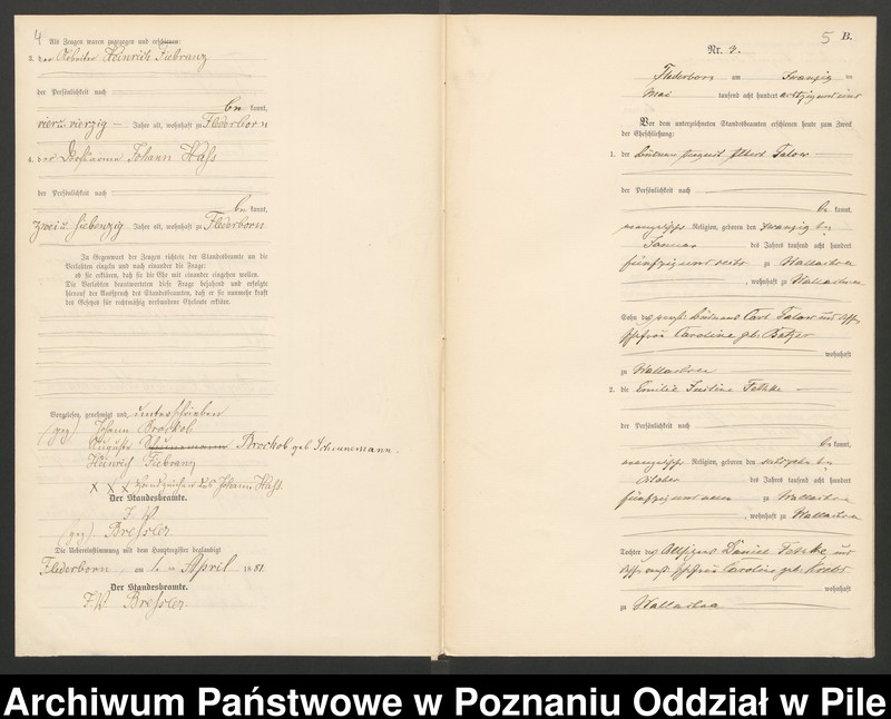 image.from.unit.number "Księga małżeństw"