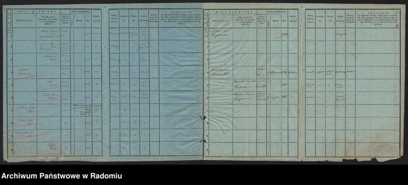 image.from.unit.number "Księga ludności stałej m. Radomia. 341- 366"