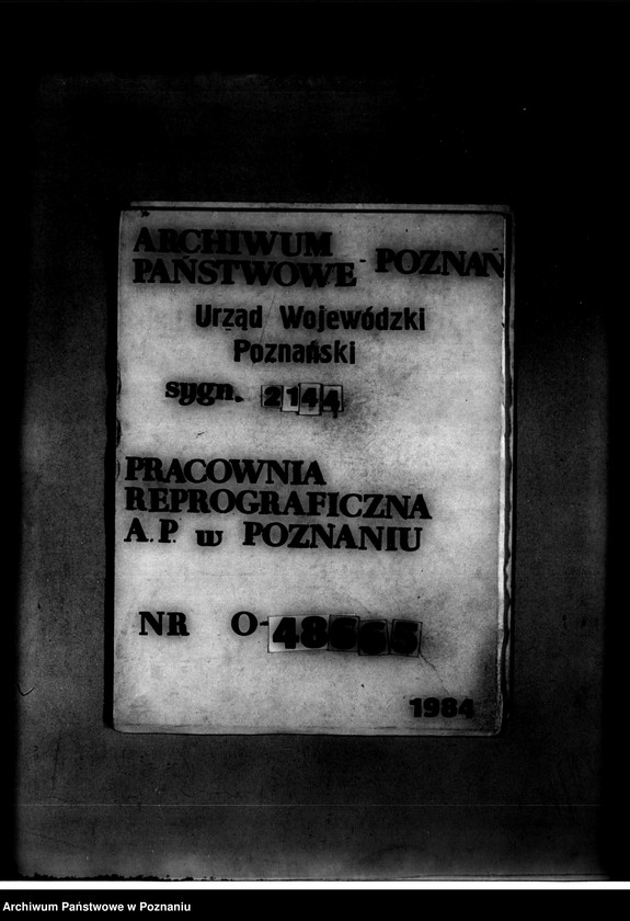 Obraz 11 z jednostki "Parcelacja majątku Podanin powiat chodzieski"