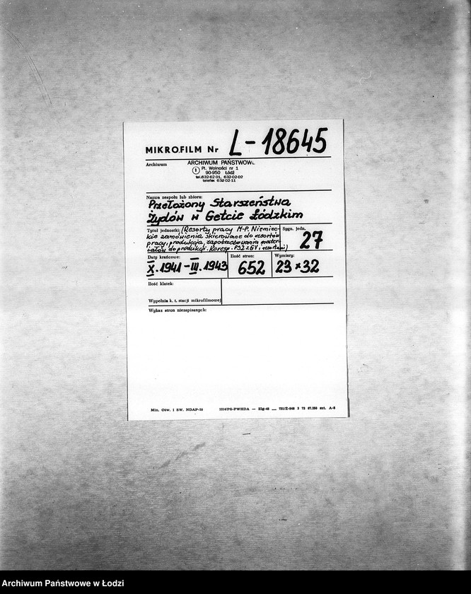 Obraz 2 z jednostki "[Resorty pracy M-P. Niemieckie zamówienia skierowane do resortów pracy, produkcja, zapotrzebowania materiałów do produkcji]"