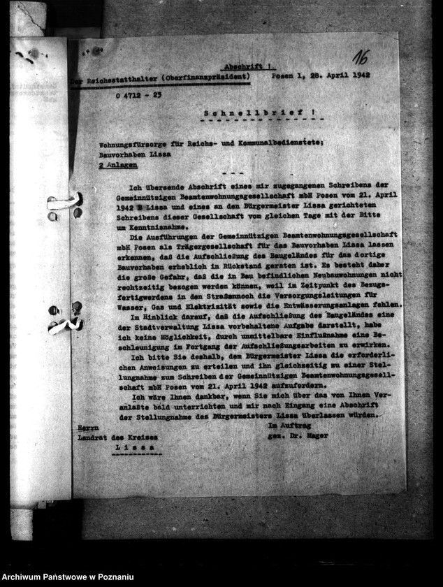 Obraz 20 z jednostki "Sonderwohnungbauprogramm Aufschliessung und Baustoffbewirtschaftung"