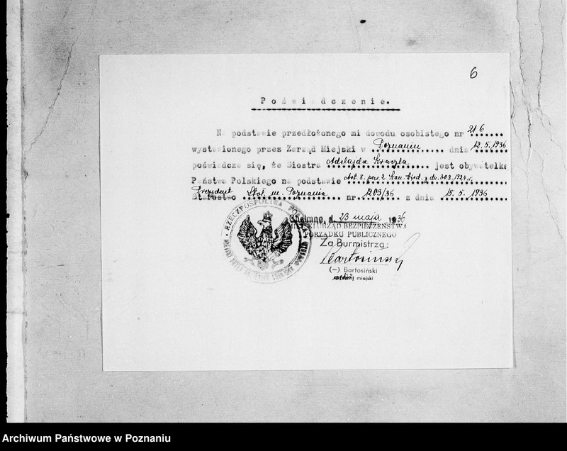 Obraz 10 z jednostki "/Podanie o dopuszczenie do egzaminu pielęgniarskiego/"