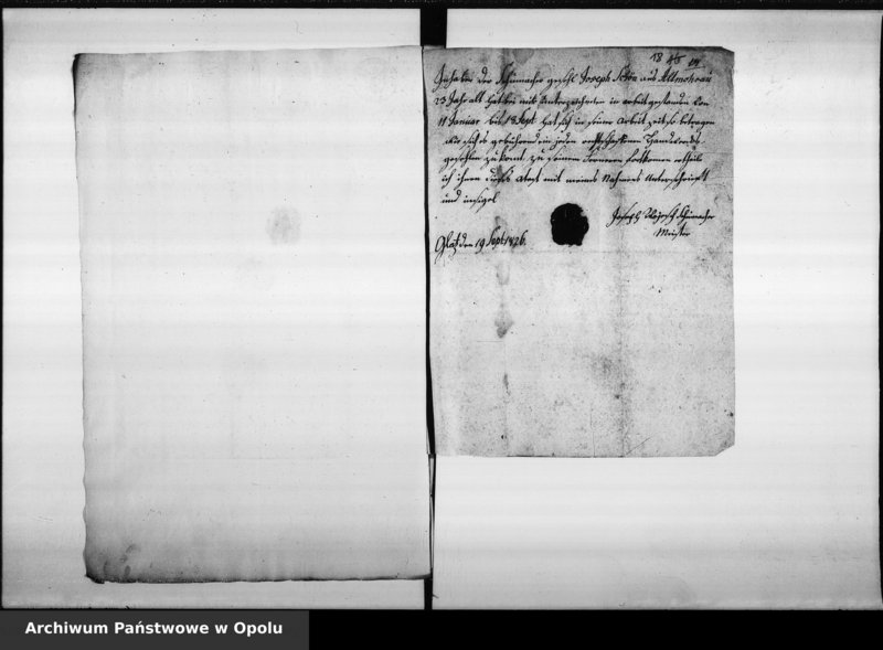 Obraz 18 z jednostki "Acta von Annahme und Vereidung der neuen Bürger bei der Stadt Oppeln"