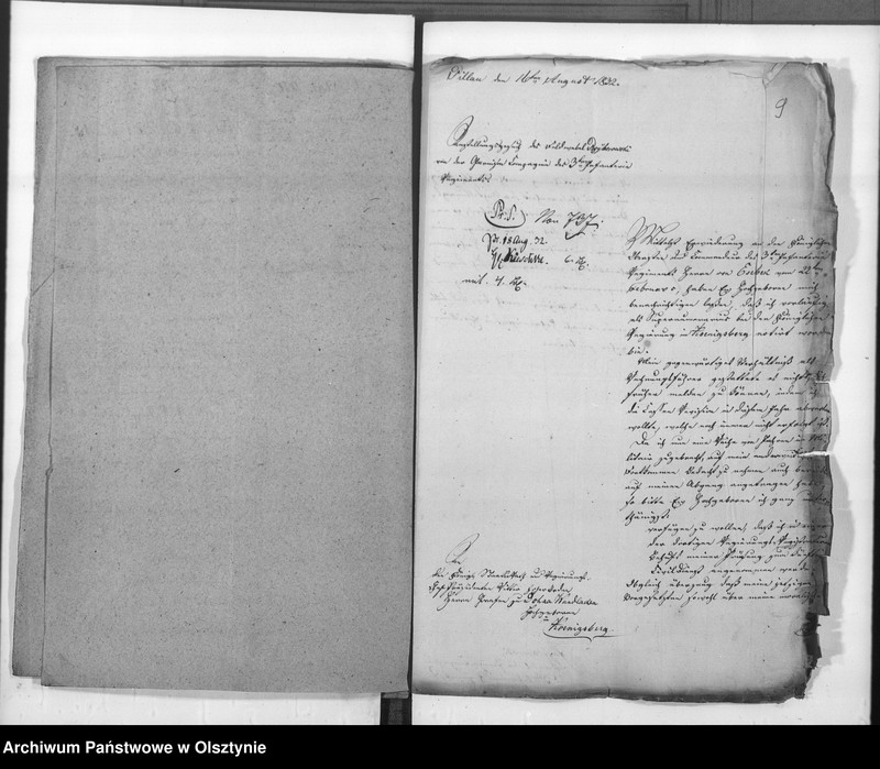 image.from.unit.number "Anstellung des Feldwebel Przyborowski [Albrecht]"