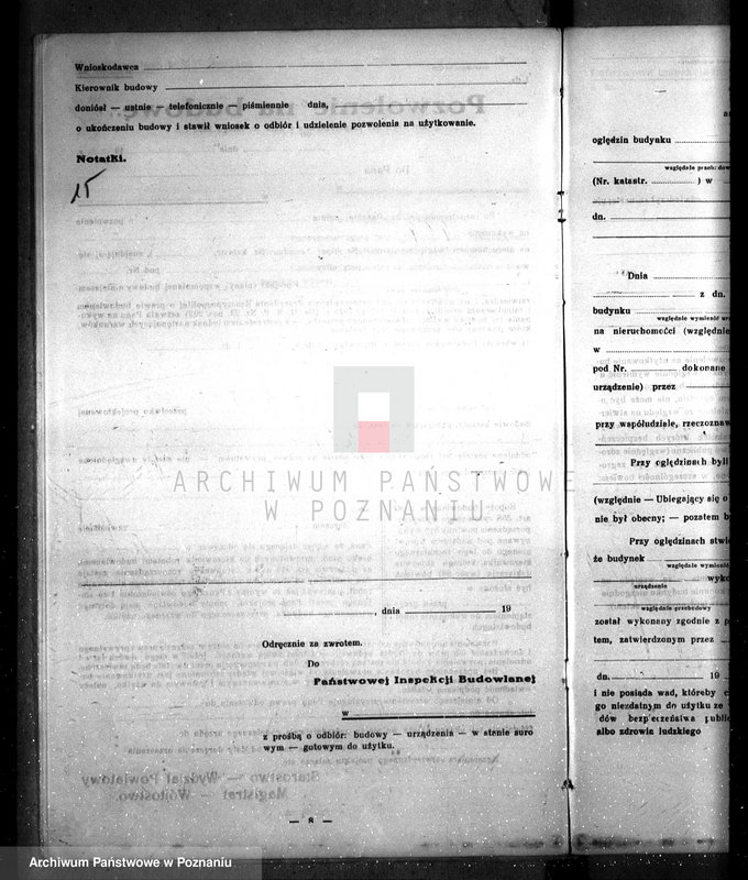 Obraz 20 z jednostki "Zatwierdzenie zakładu przemysłowego /młyna/ I. Jandzińskiego w Krotoszynie"