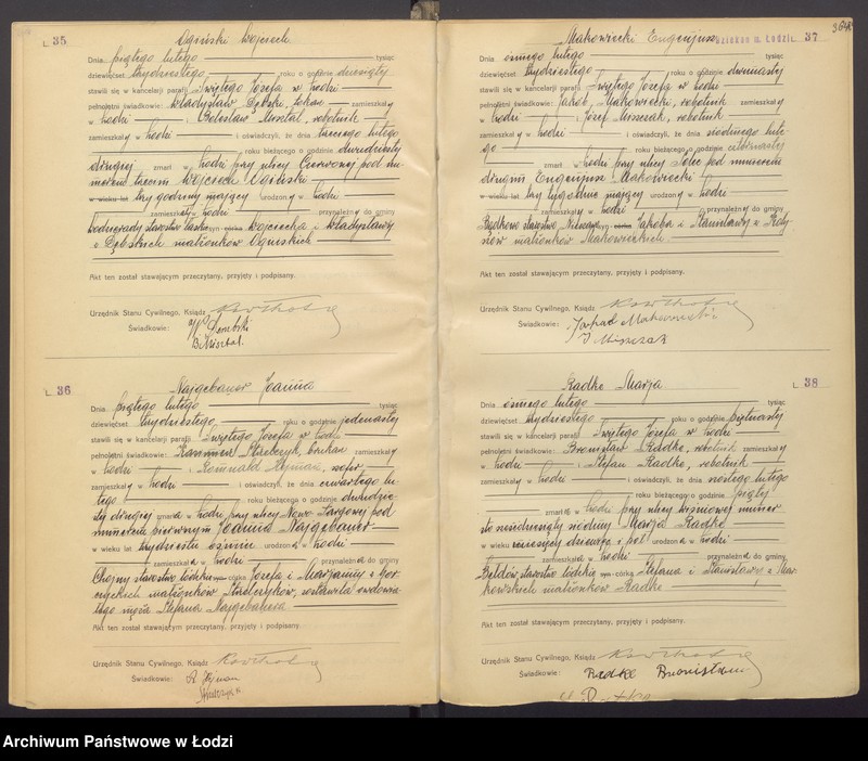 Obraz 12 z jednostki "Akta zgonów"