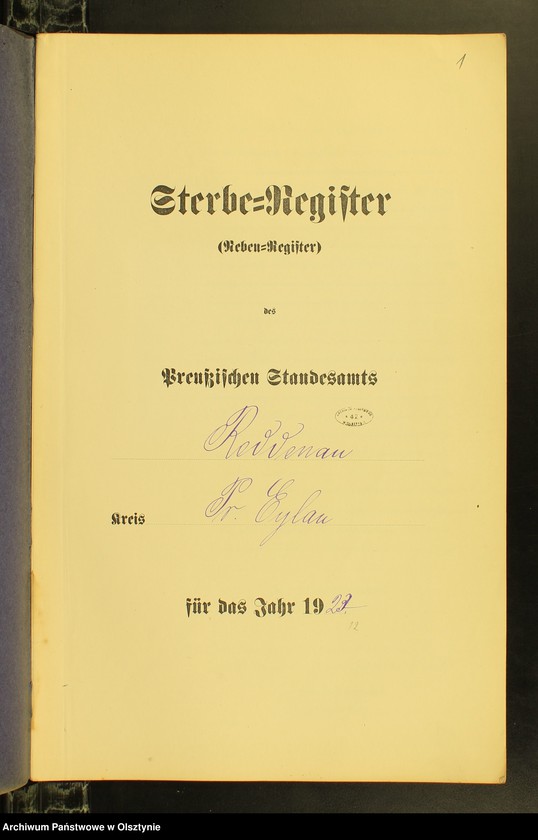 image.from.unit.number "Sterbe-Neben-Register Nr 1 - 20[ Księga zgonów - wtóropis ]"