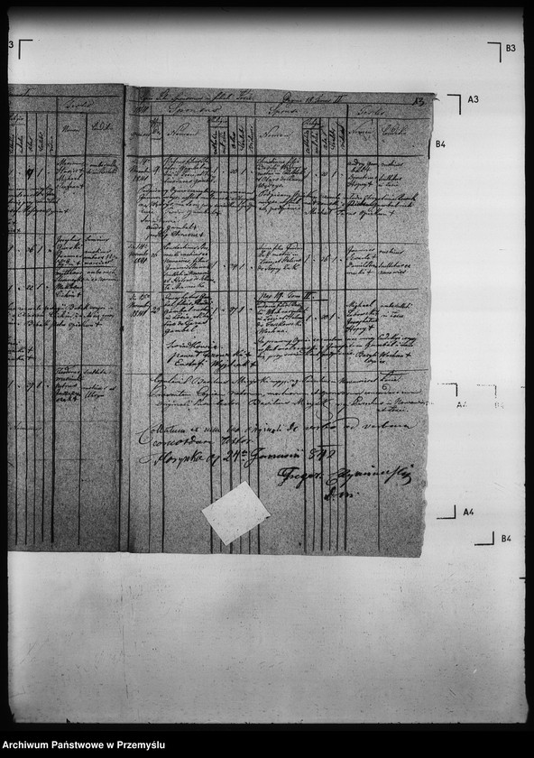 Obraz 18 z jednostki "[Kopie ksiąg metrykalnych parafii Nowa Wieś z filią Łosie (dekanat Muszyna)]"